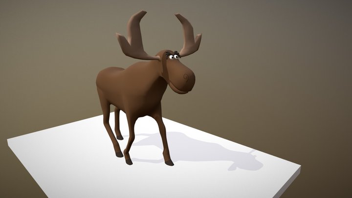 Elk 3D Model