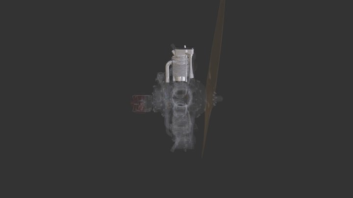 Prop Engine NEW 3D Model