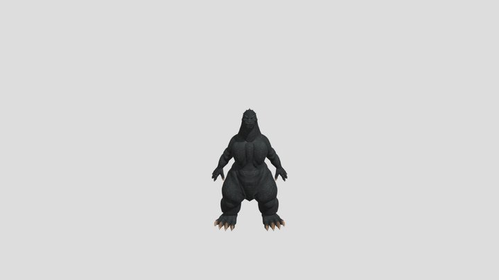 Heisei Godzilla 1989 3D Model