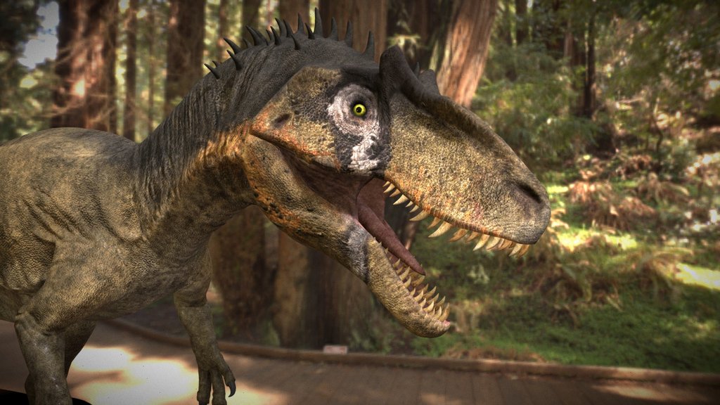 Dinosaur Revolution : Allosaurus Healthy Jaw