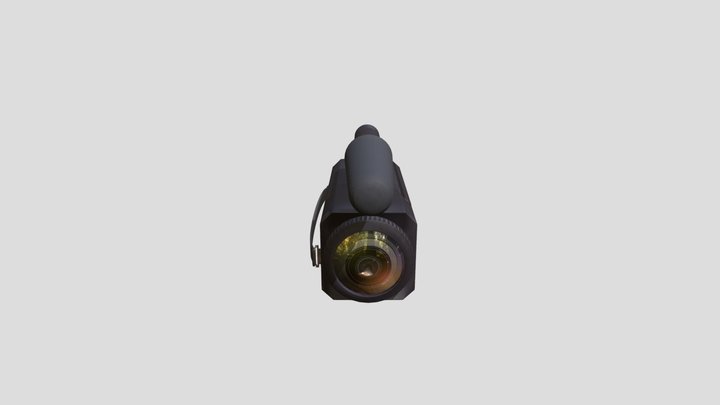 Video Camera 3D Model