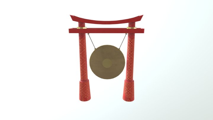 Gong 3D Model