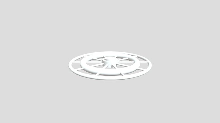 Руль 3D Model