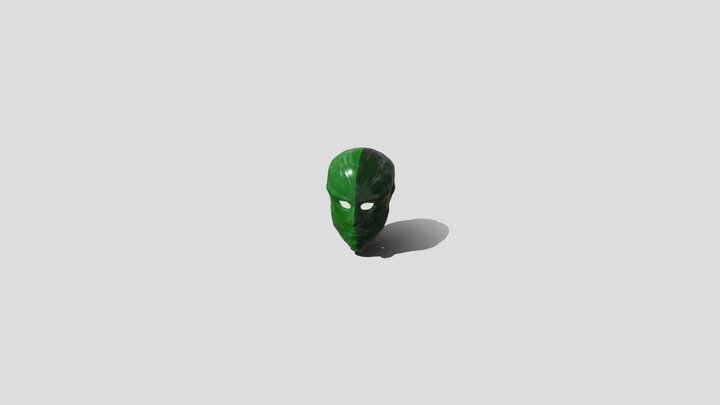 Realistic 3d Face Mask 3D Model