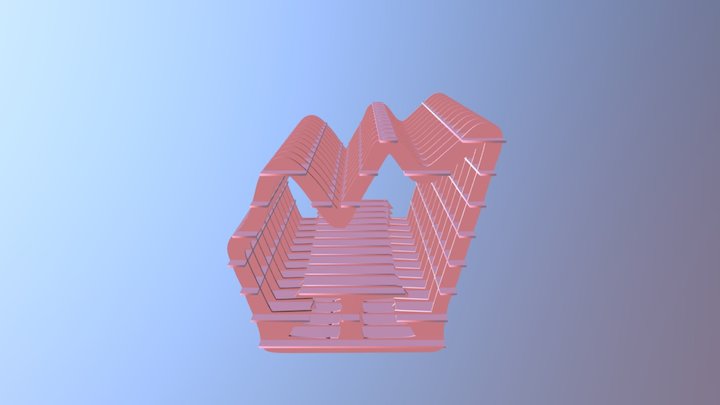 Pavilhão Fogo Santo 3D Model
