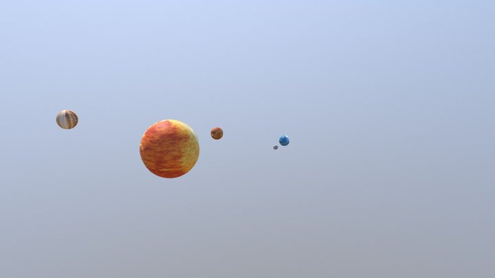 Solar System 3D Model