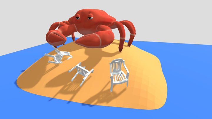 A Crab ?! 3D Model