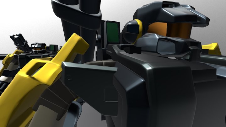 Halo Proto Suit 0.9 Showoff 3D Model