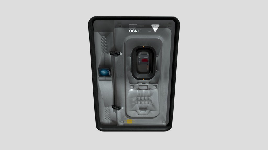 Sci Fi Door Interior Panel