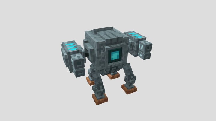 WarBot01 3D Model