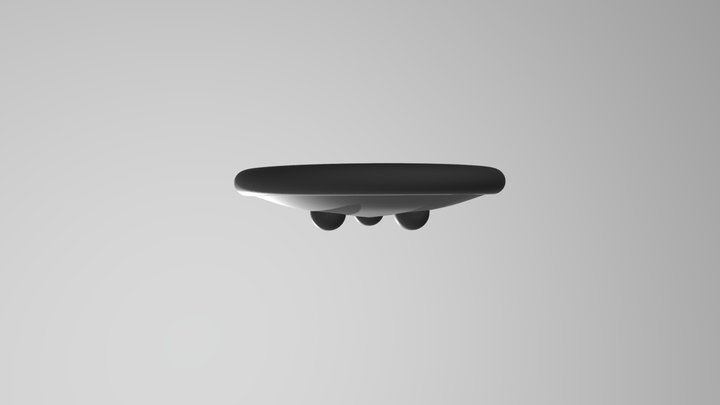 Saucer prototype 3D Model
