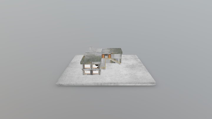 abandonment building 3D Model