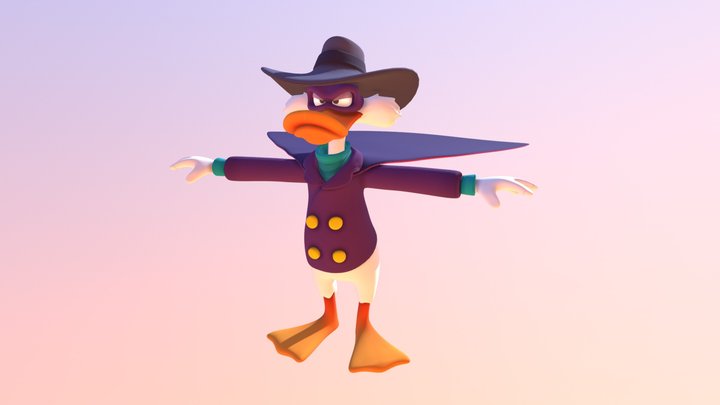 Darkwing Duck 3D Model