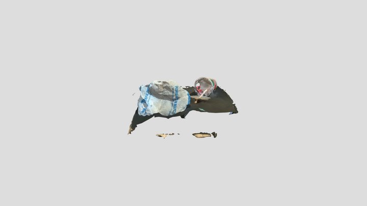 Plastic Trash Models 3D Model