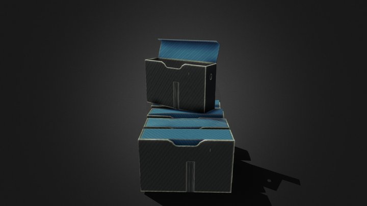 Caixa de escritorio 3D Model