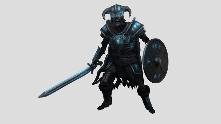 Icebound Warlord 3D Model