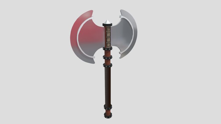 Medieval Axe – Gratis 3D-model STL