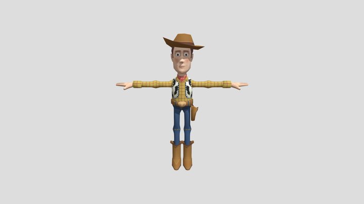 Woody (xbox 360) add gmod 3D Model
