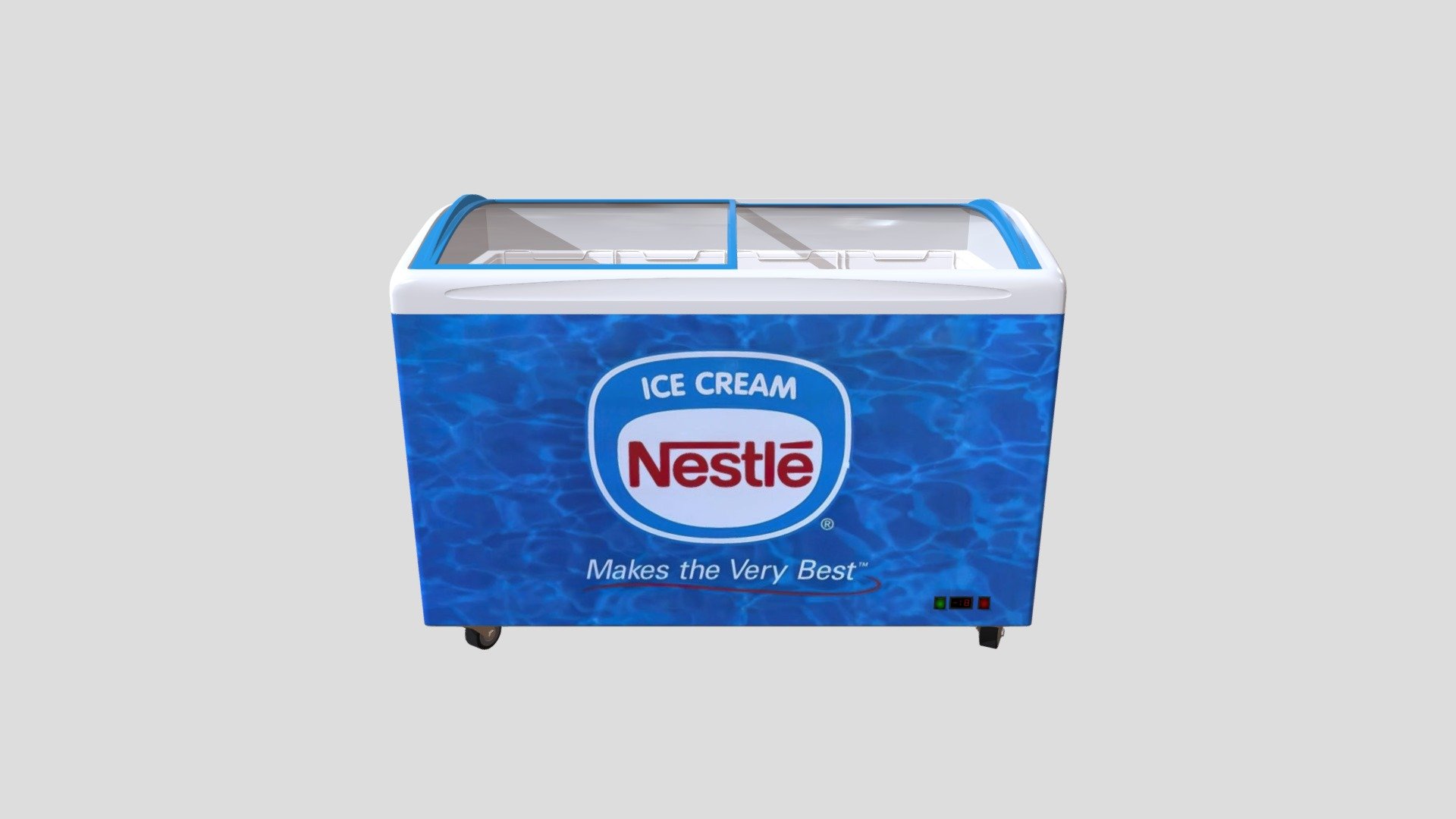 Ice Cream Display Fridge 02 3D model by amiryasrebi [6be3142] Sketchfab