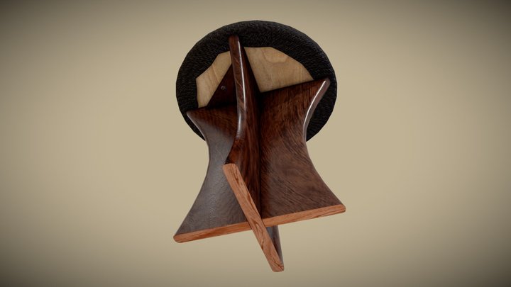 Stool With Cushion – Gratis 3D-model STL
