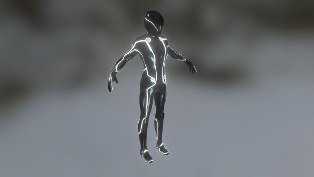 Tron Character 3D Model