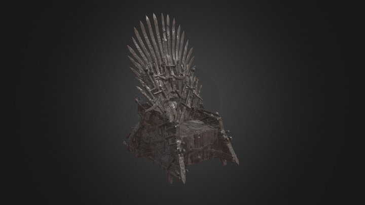 THRONE - GAME OF THRONES - 3D Model