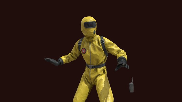 Poppy Playtime Chapter 5 | Hazmat 3D Model