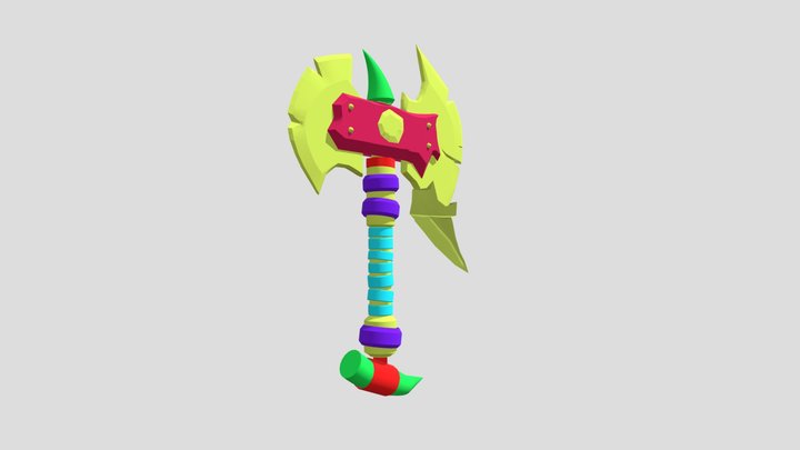 Stone Dagger 3D Model