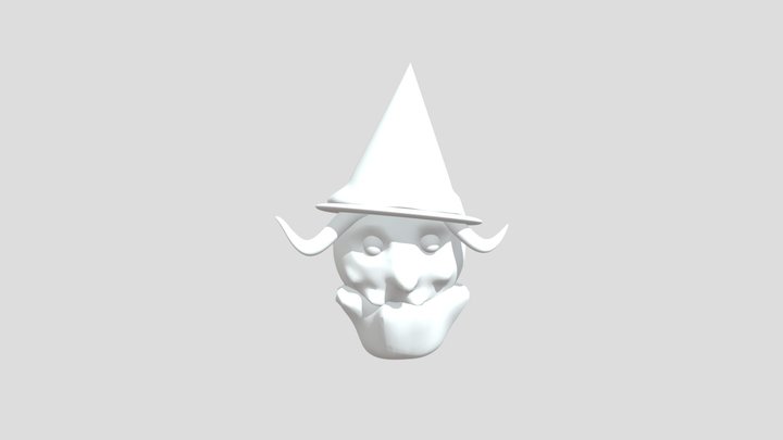 (First Try)  Witch  "Goblin" 3D Model