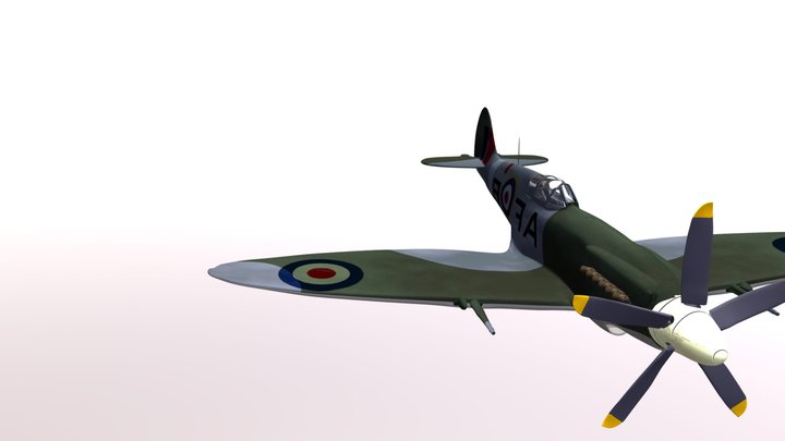 Spitfire 3D Model
