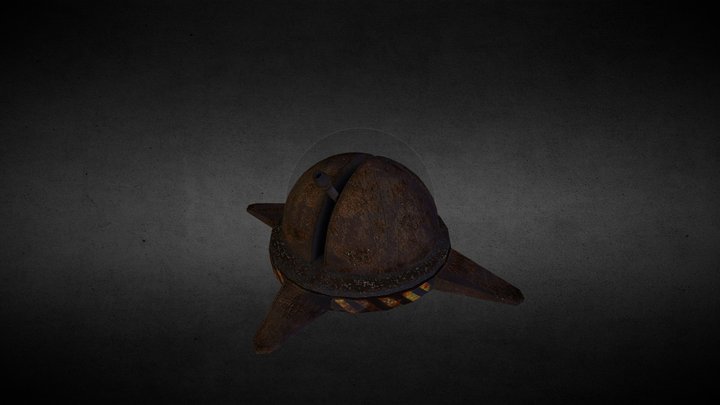 Game turret 3D Model