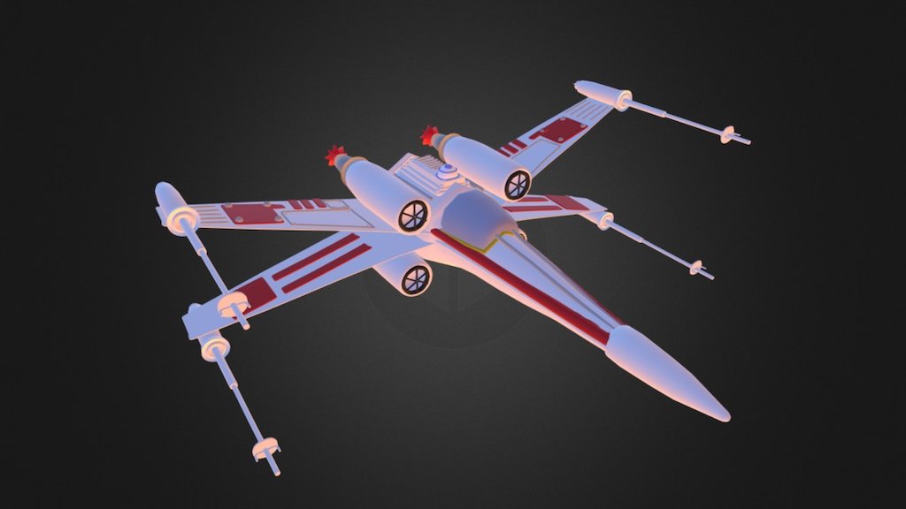 XWing - 3D model by seysusan [6be78ff] - Sketchfab