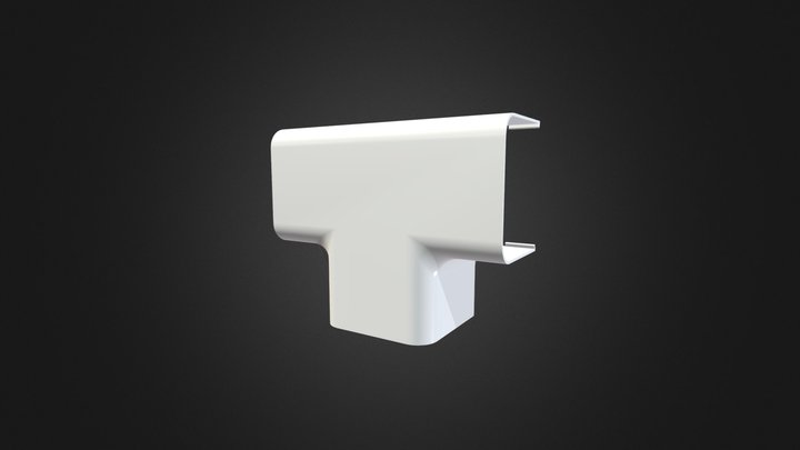 Derivação Tee CB80 | Inovação Controlbox 3D Model