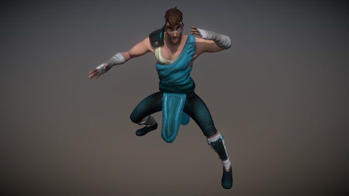 Monk Model 3D Model