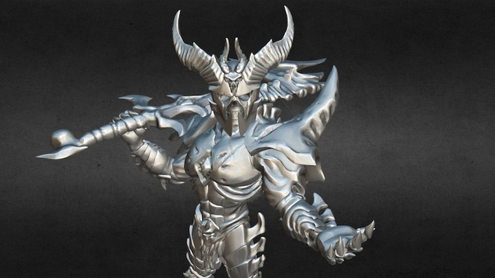 Hell Knight 3D Model