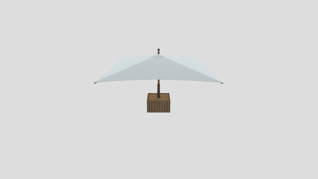 Wooden Sun Umbrella