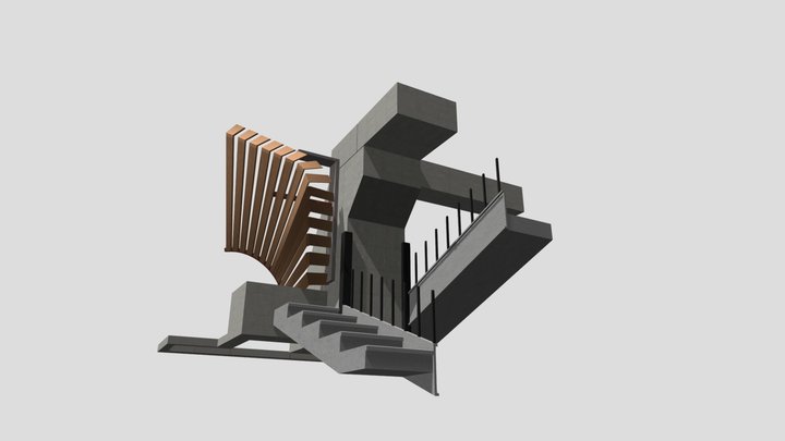 Line work with color- V1 3D Model