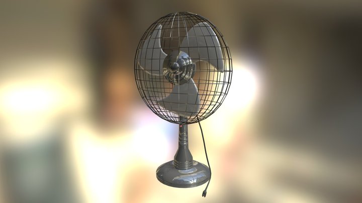 Tarea - Ventilador 3D Model