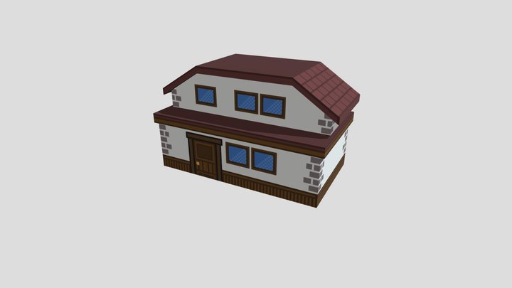 Pokémon home (coloured) 3D Model