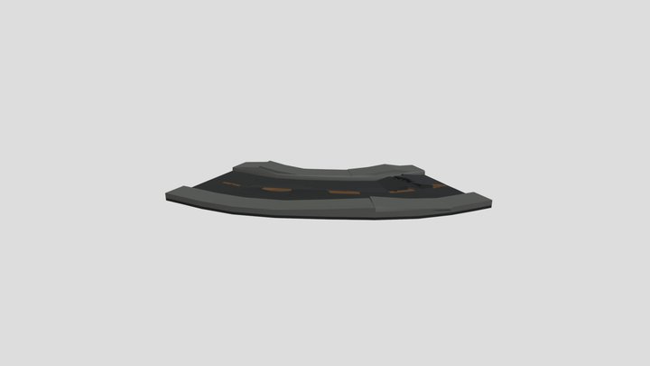 Project 1 Curved Street 3D Model