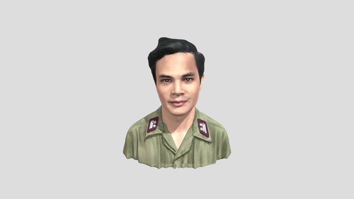 Meshy_AI_ Half_ Faced_ Soldier_ Po_070126 – Modelo 3D gratuito STL