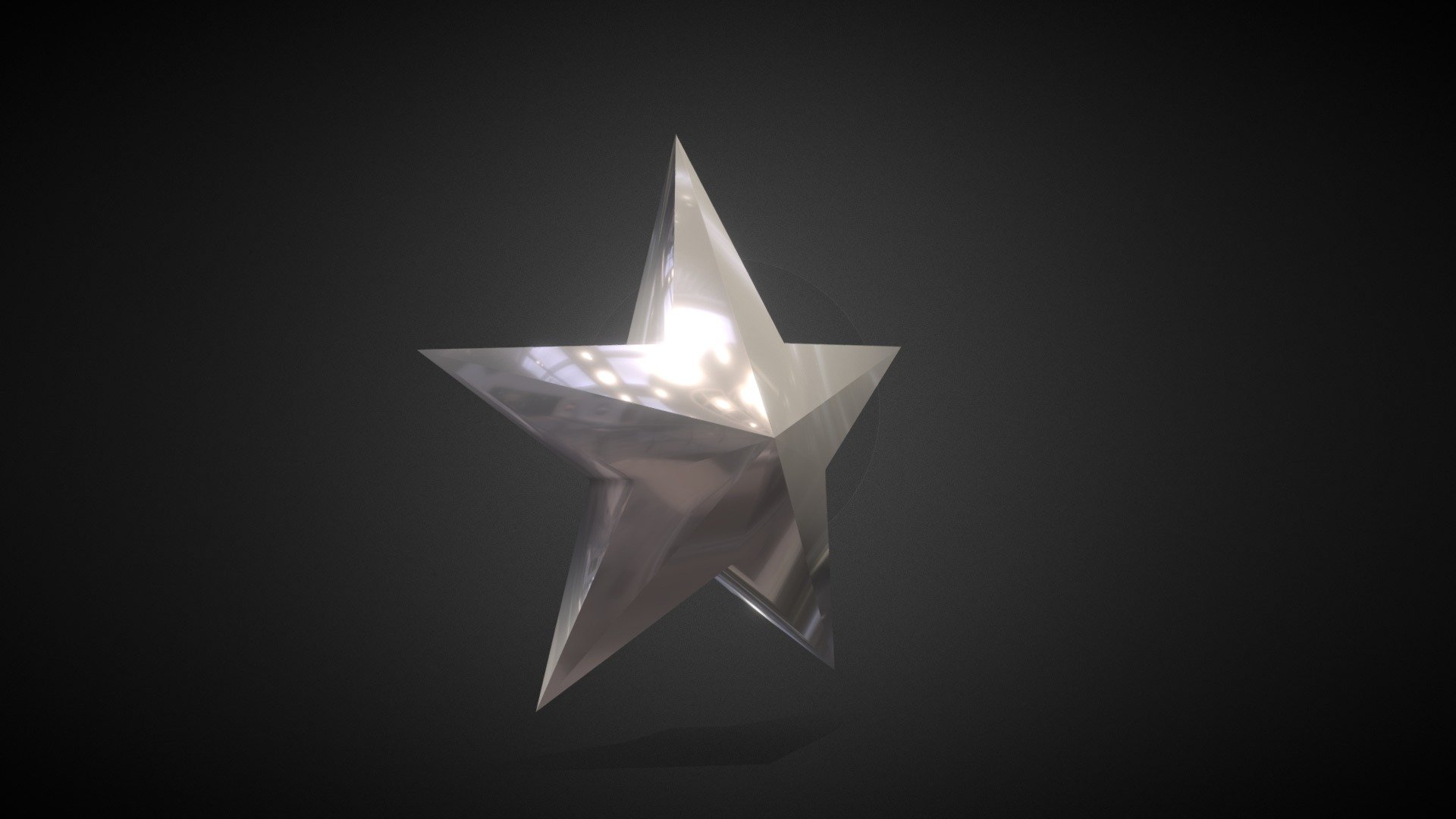 Silver Star - Download Free 3D model by Roberto Chiaveri (@roberto ...