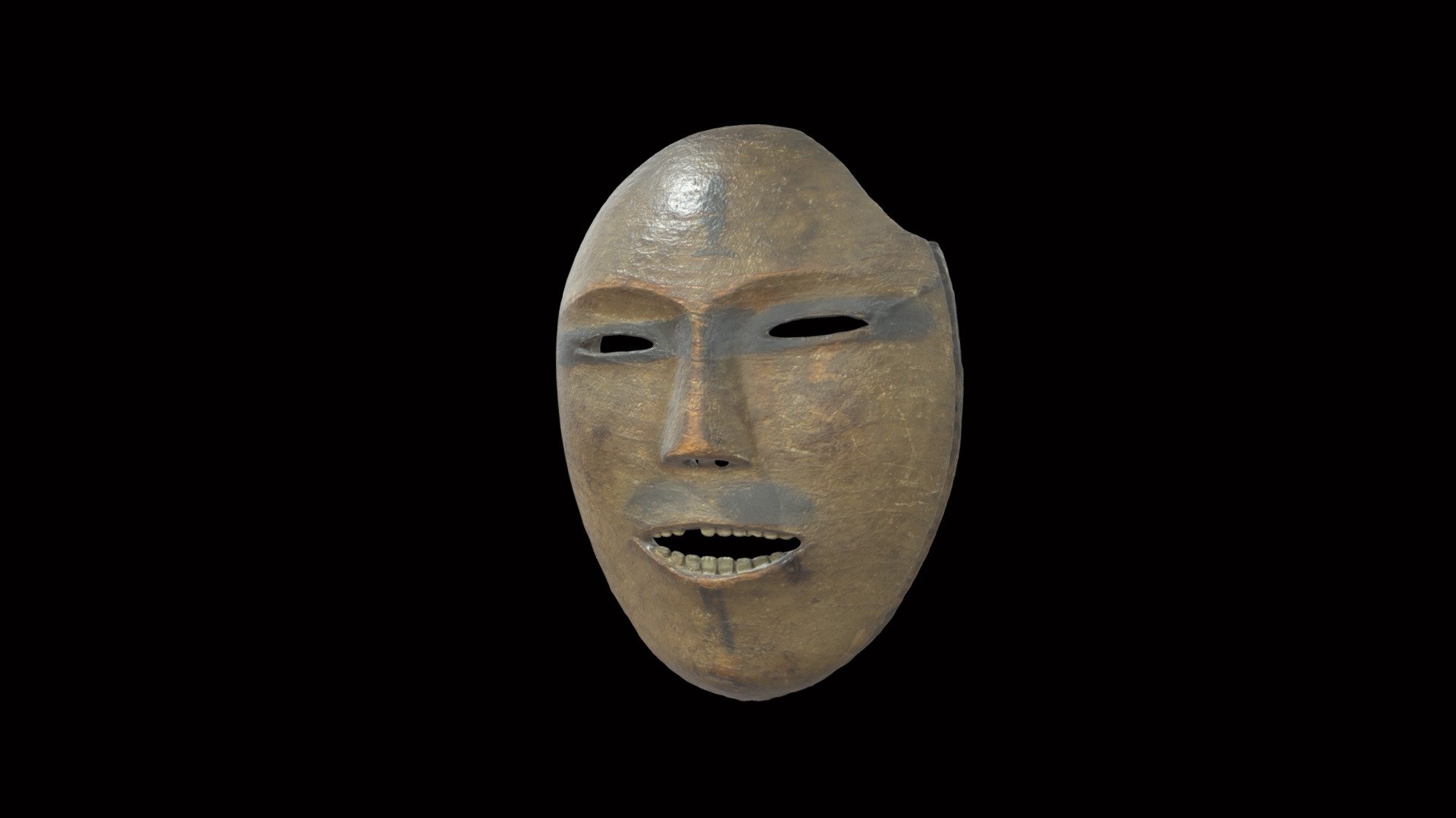 N° inv. APC 3043 - 3D model by MuseeduMasqueBinche [6bea90b] - Sketchfab
