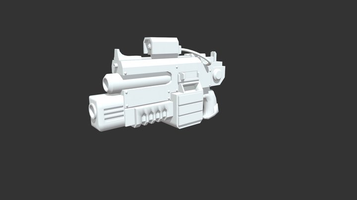 Warhammer40k Combibolter 3D Model