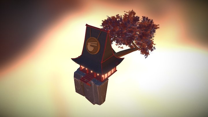 Reformed temple into noodleshop 3D Model