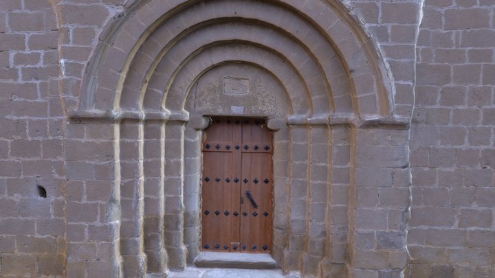 Portico Ermita Santa Maria 3D Model