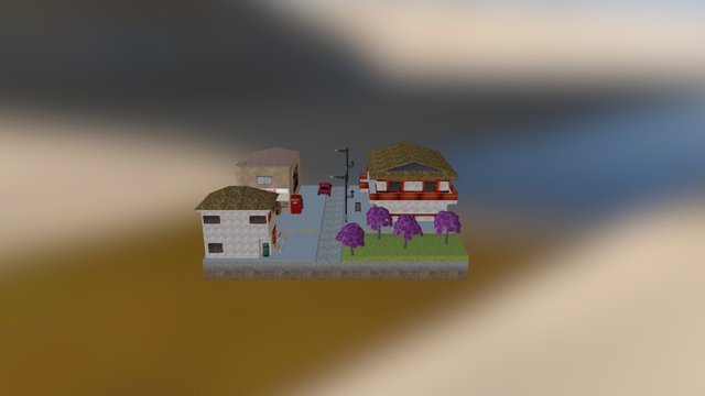 cityscene_Japan 3D Model