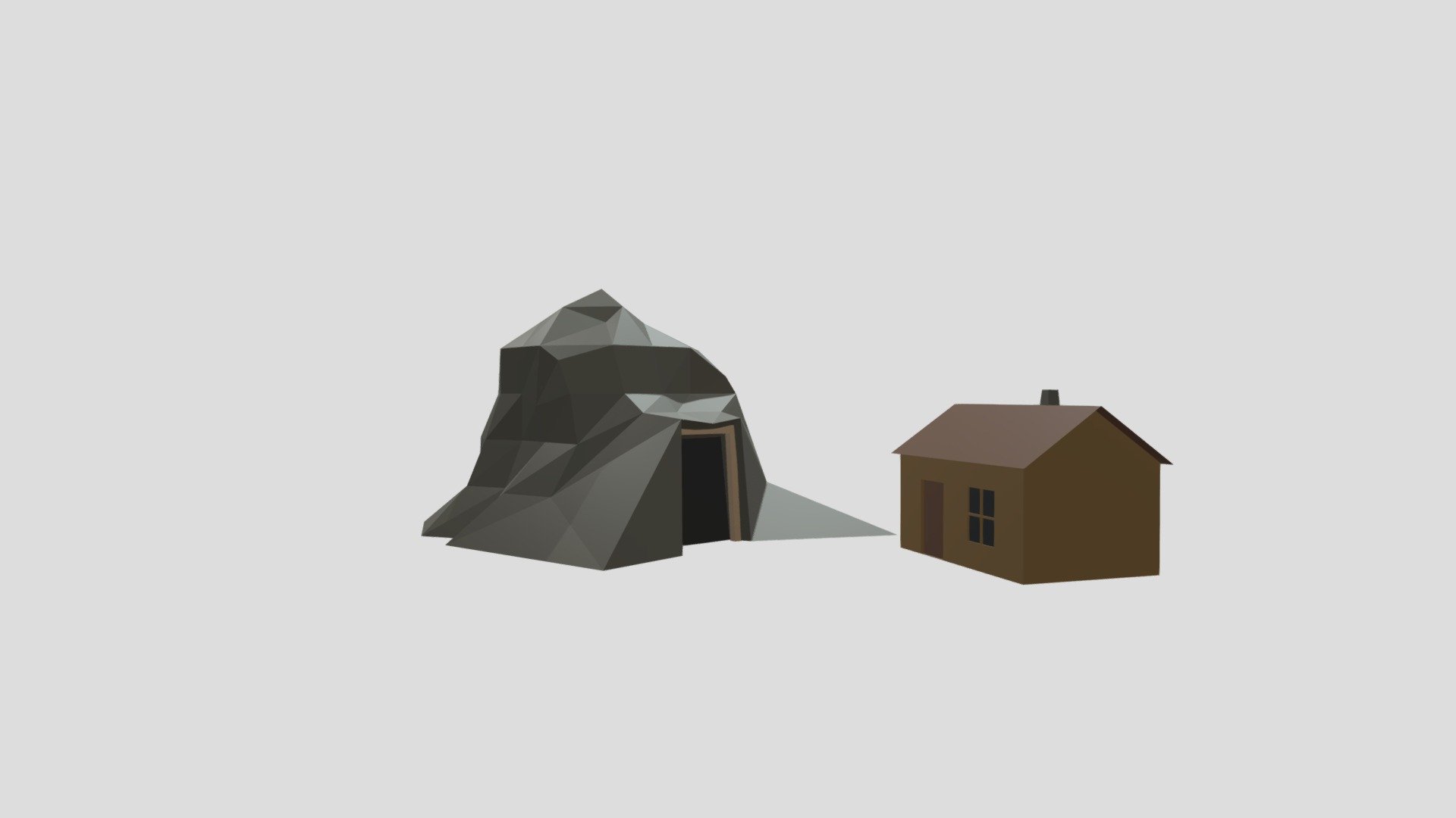 Iron Mine (LowPoly)