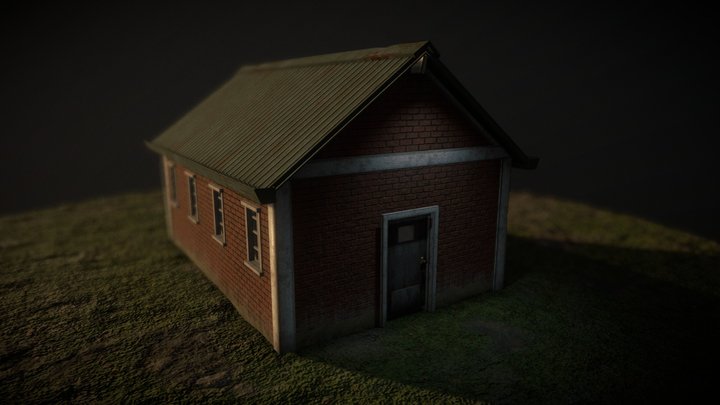 Small Barracks – Gratis 3D-model STL