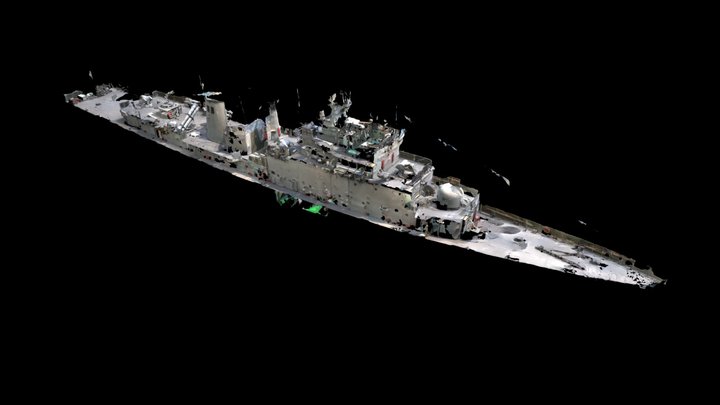 BattelShip 3D Model